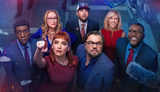 Review Film Dont Look Up Satir Bencana Komet yang Unik